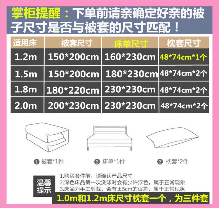 哆啦A梦四件套卡通儿童床上用品可爱男女孩被套床单三4件套学生秋