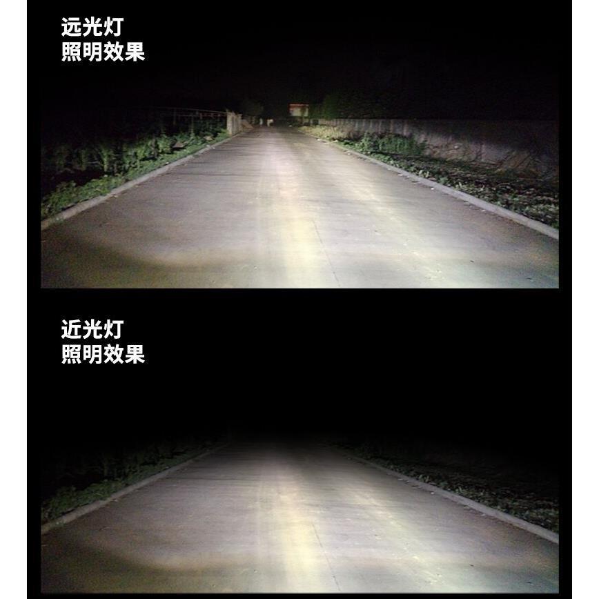 中兴威虎旗舰无限田野长铃驰野汽车改装超亮led前大灯泡远近光灯