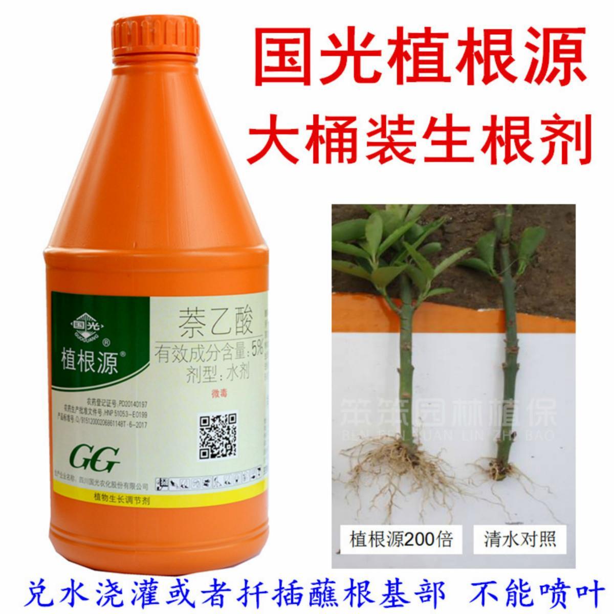 国光植根源 5% 萘乙酸生根液生根粉植物生长调节剂大树移栽生根剂