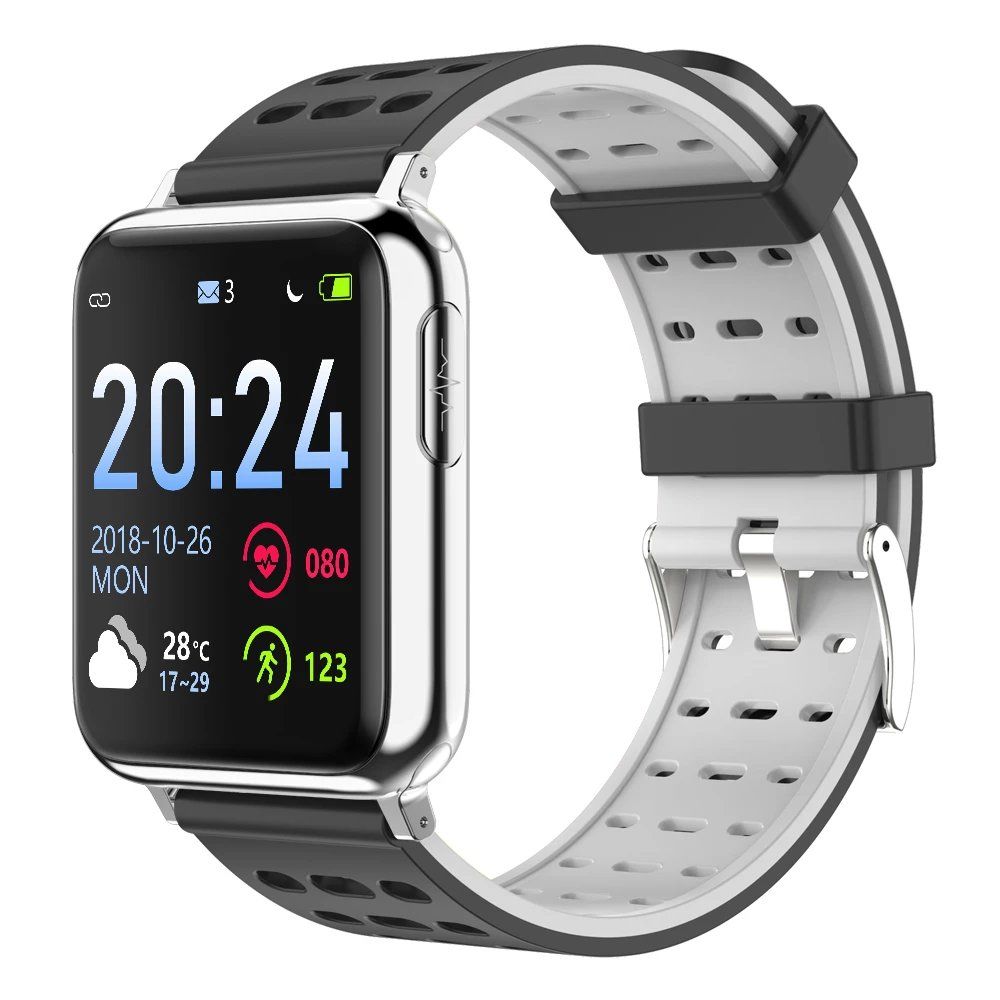 [好事达服饰配件]科镜智能手环健康运动手表监测血压心率心脏心电图