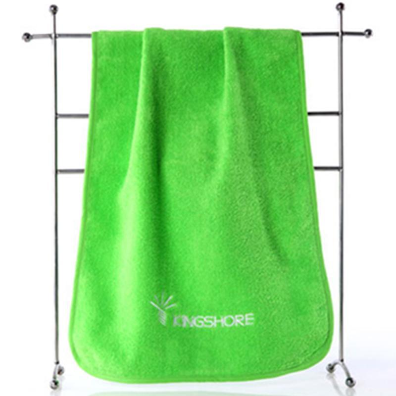 4 golden towel, pure cotton genuine, thickened, soft, pure color sports towel, adult water absorbent face towel