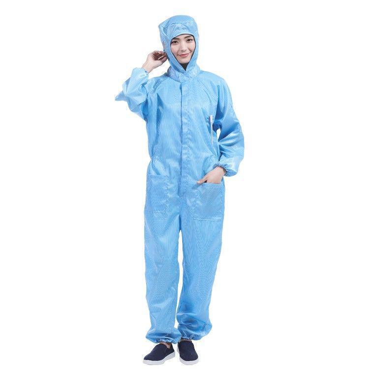 Dustproof clothing with one-piece cap all over work dust protective clothing men's breathable polishing industrial summer clothing spray painting