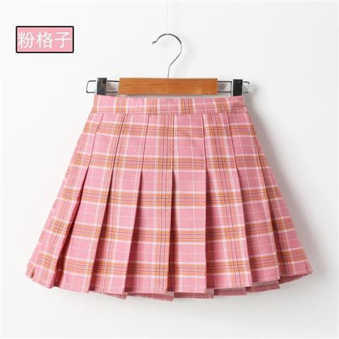 Girls' skirt spring and autumn new children's skirt table performance pleated skirt student skirt girls' pants