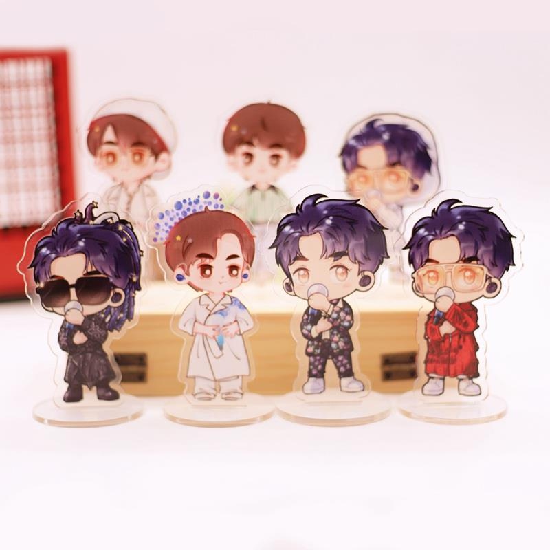 王俊凯tfboys买二送一q版人形亚克力立牌070 虎窝拼