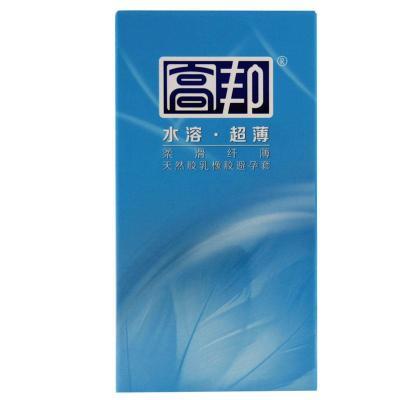 高邦 避孕套 水溶超薄柔滑纤薄 男用套套12只 成人计生用品安全套
