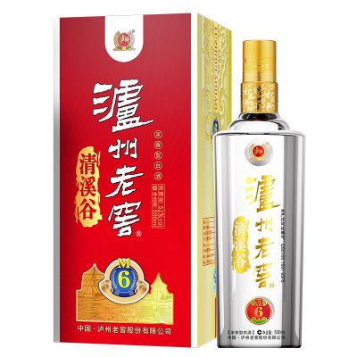 【进店优惠】泸州老窖股份 52度泸老窖清溪谷M6 500ml浓香型白酒
