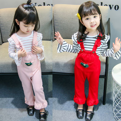 夏季睡衣套装杨幂同款套装儿童旗袍女童阔腿裤高腰裙套装夏裙子女