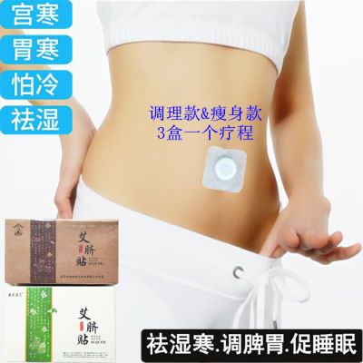 艾脐贴南师南怀瑾肚脐贴瘦瘦包祛湿温灸肚脐丸艾叶排便丸桂圆花椒