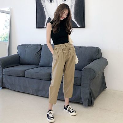 女装女童短袖套装民族风女装修身女睡衣女夏学生韩版阔腿裤套装夏
