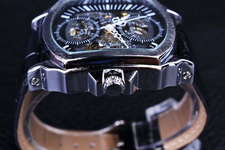 【正品手表质保一生】新款全自动镂空机械表大表盘男士机械手表