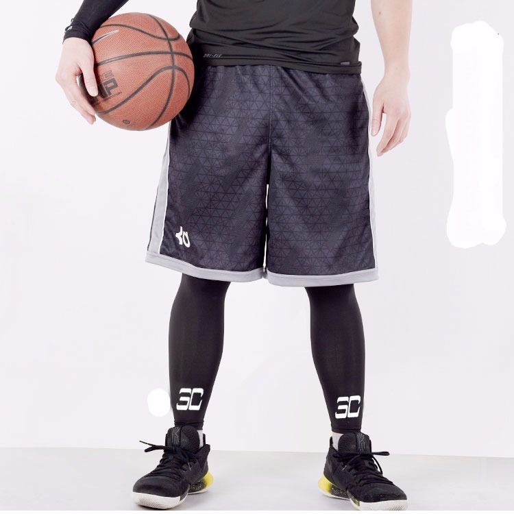 库里篮球护腿裤袜打球护小腿运动护膝护具装备防晒套跑步男夏季