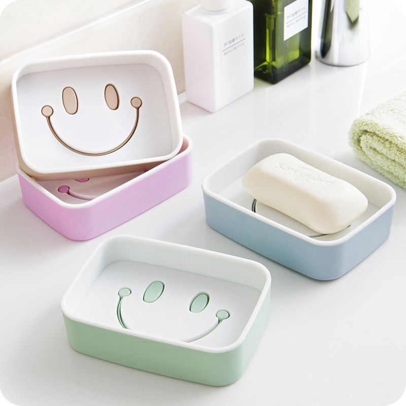 笑脸肥皂盒子香皂盒架沥水浴室卫生间肥皂盒架