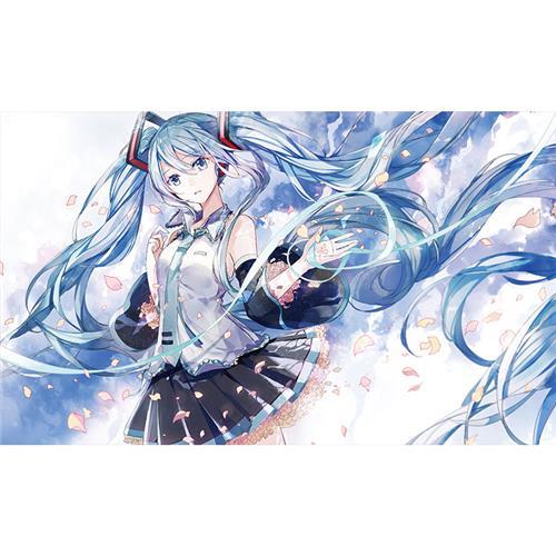 初音未来动漫海报墙贴纸墙纸卧室宿舍超大二次元壁画