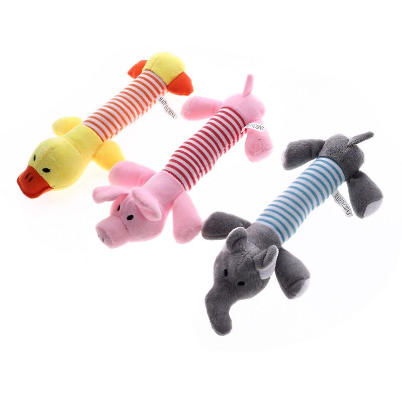 Animals can choose Plush voice toy, about 10-15cm long Pet Dog Cat Toy Teddy Bear