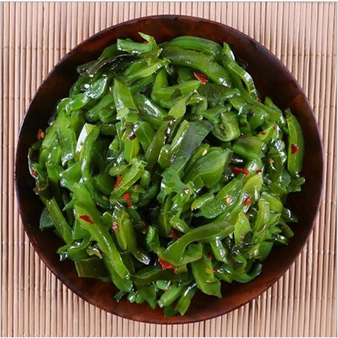 香辣海白菜咸菜丝麻辣海带丝零食裙带菜下饭菜即食凉拌菜酱菜批发