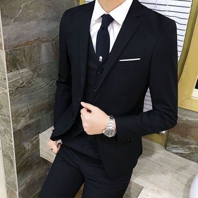 西服套装兄弟团男士韩版修身职业正装商务休闲小西装伴郎结婚礼服