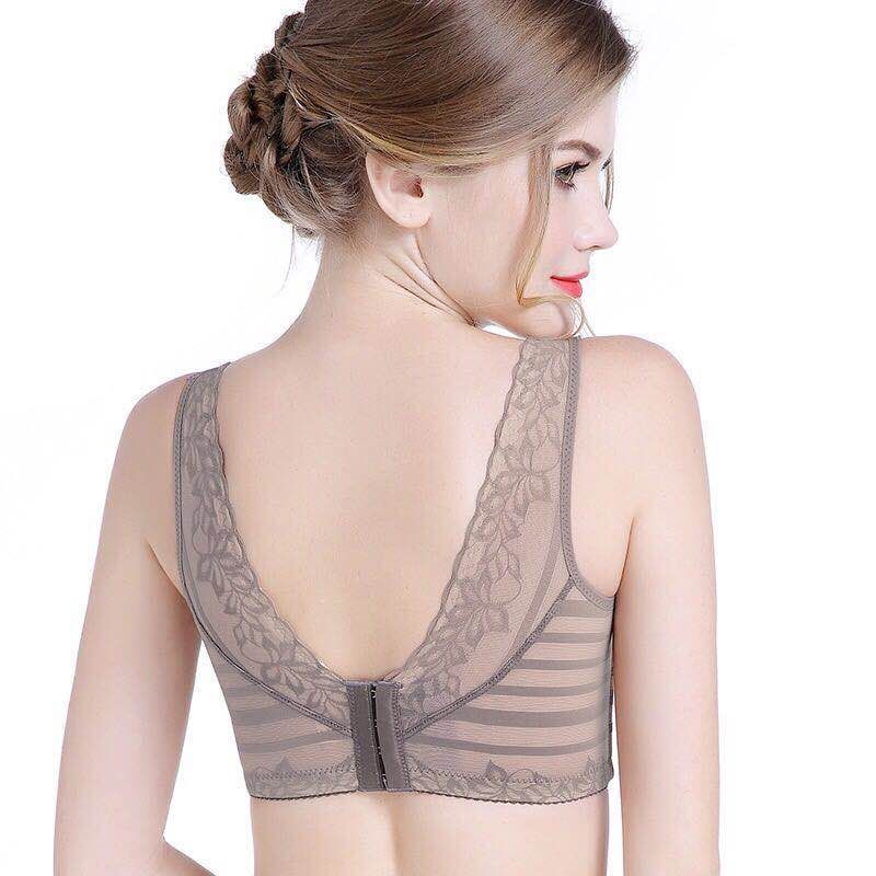 Underwear women's thick non-steel ring gathered anti-sagging bra beautiful back adjustable bra large size underwear single piece/suit