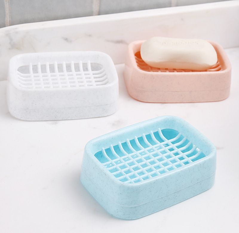 双层肥皂盒香皂盒架沥水镂空免打孔浴室卫生间厨房