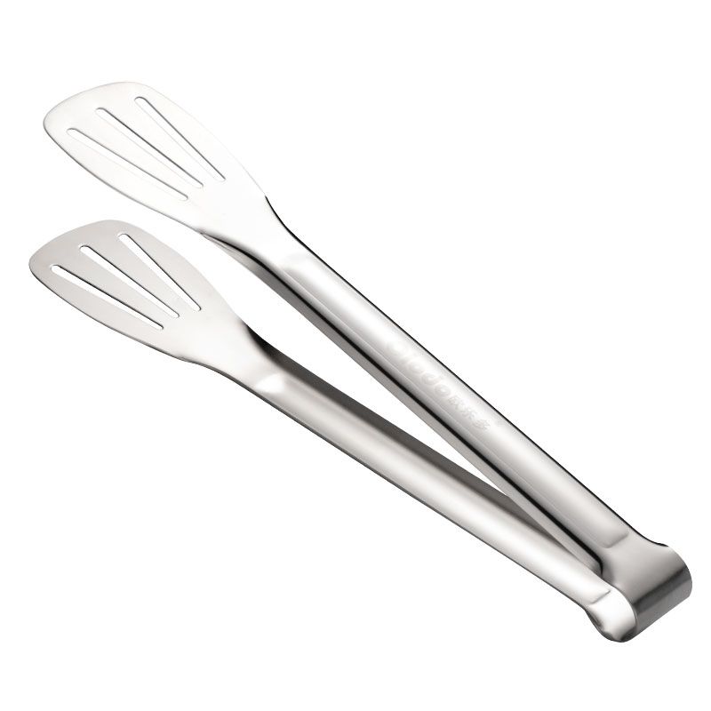 欧乐多烧烤夹子304不锈钢牛排夹食品夹厨房面包夹煎牛排专用夹子