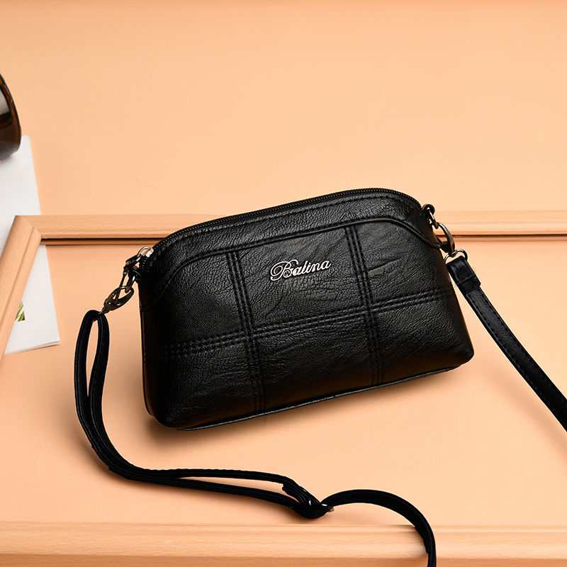 Hand Bag Mini Bag female 2020 new versatile Single Shoulder Messenger Bag mobile phone zero purse small satchel soft leather