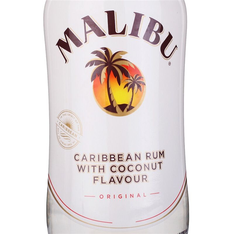 21°西班牙(malibu)马利宝加勒比椰子朗姆配制酒进口洋酒700ml