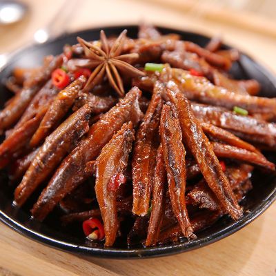 麻辣小鱼香辣小鱼仔湖南特产休闲网红零食小吃非劲仔小鱼即食鱼干