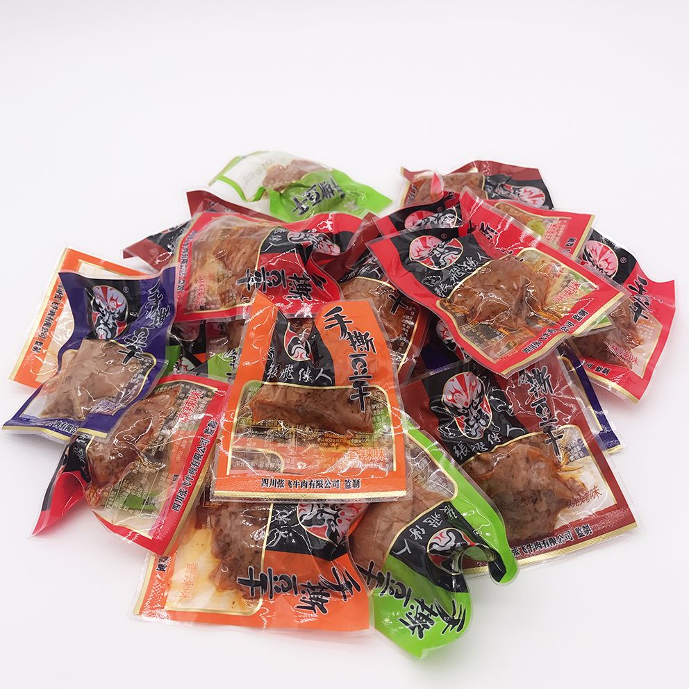 包邮四川特产张飞传人手撕豆干500g豆腐干小包装素肉麻辣零食小吃
