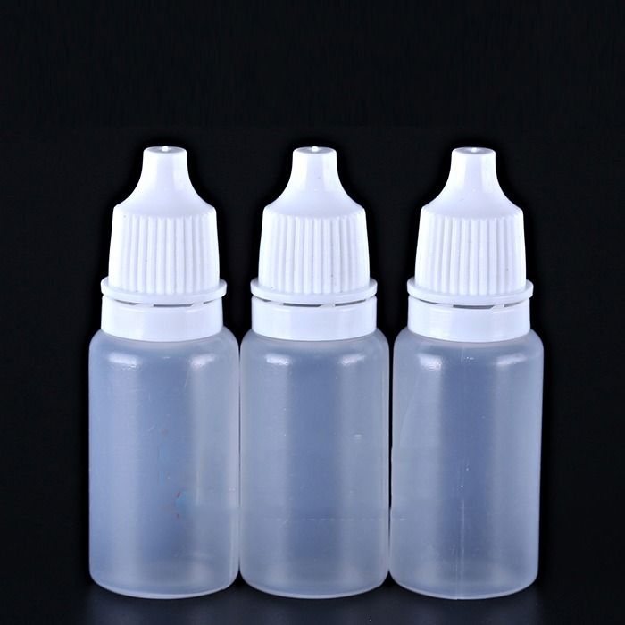 加厚10ml毫升眼药水半透明精油瓶子液体瓶滴瓶滴眼剂瓶小塑料瓶