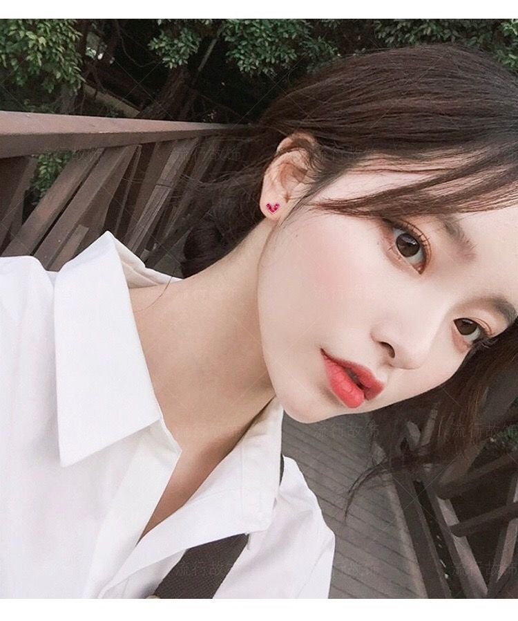 【6对装】耳钉耳环女学生韩版简约可爱套装组合
