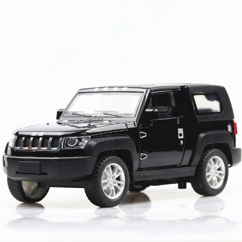 北京北汽jeep越野车模型儿童合金suv声光汽车玩具车模摆件礼物