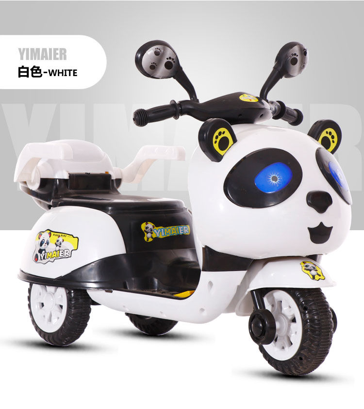 【爆款】遥控儿童电动摩托车宝宝三轮车可坐人电瓶童车男女小孩玩具车大号