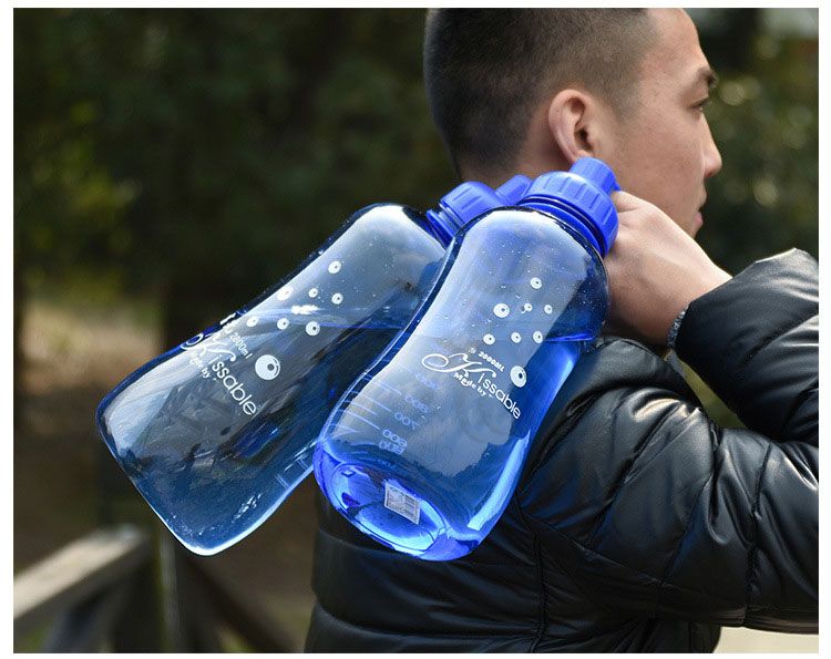 【防摔加厚】超大容量塑料太空杯便携旅游运动水壶滤网防爆随手杯