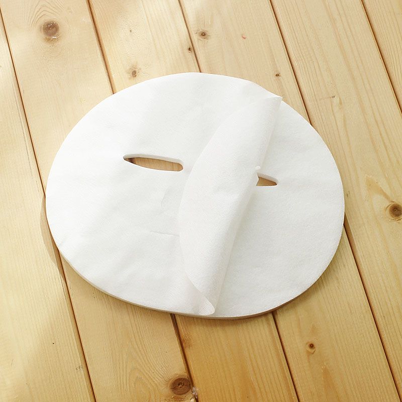 气隐形干面膜纸50片琪娜面膜纸超薄蚕丝一次性鬼脸贴水疗补水透