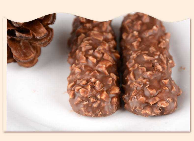 田道谷 巧克力花生味礼盒装30支13g巧克力棒零食能量棒多规格
