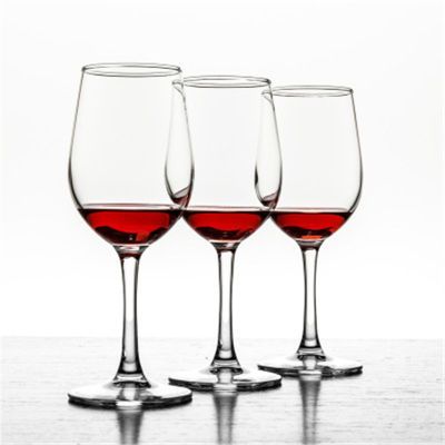 包邮无铅玻璃红酒杯高脚杯葡萄酒杯 家用透明玻璃杯 红酒杯套装