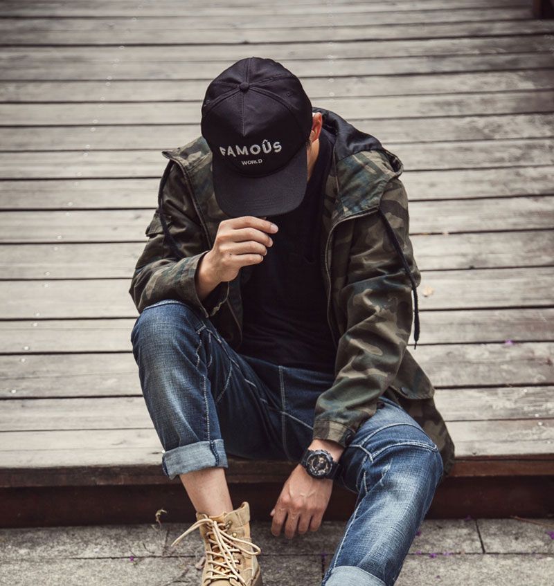 Herren Arbeitsschuhe Aus Echtem Leder Mid Top Martin Boots_voghion.com