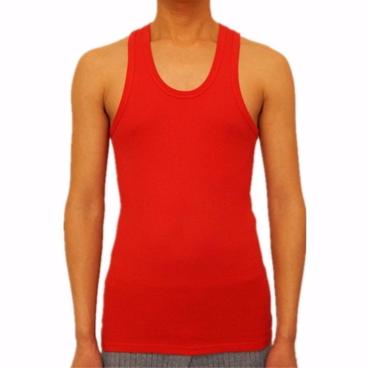 包邮男士本命年鸿运春夏代尔大红背心