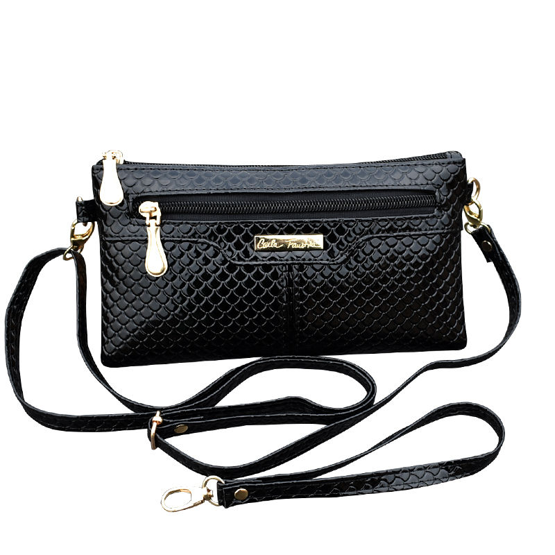 Spring bag messenger ins same women's messenger bag European and American fashion versatile Pu hand bag dual purpose bag