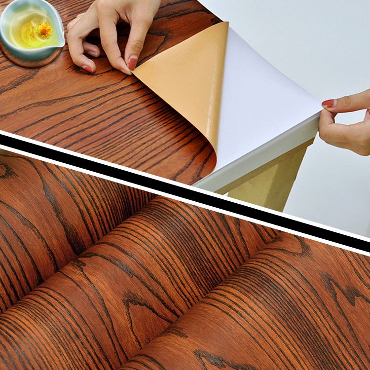 木纹家具翻新贴纸柜子橱柜衣柜桌面装饰木门房