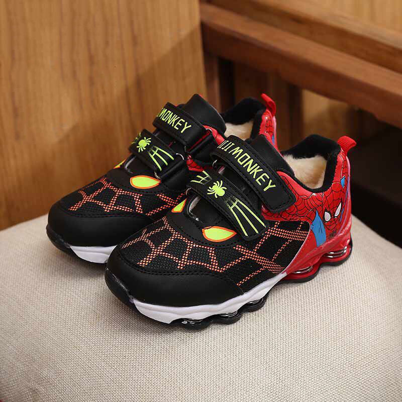 26-36 size children's shoes sports shoes spring shoes boys spider man casual shoes