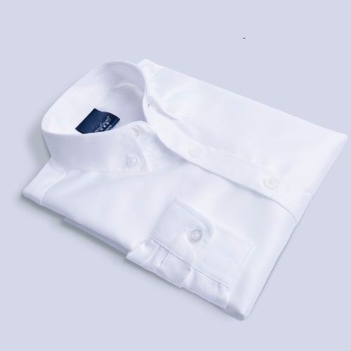 儿童白衬衫表演出服男女小孩长袖中小学生校服衬衣礼服纯棉加绒