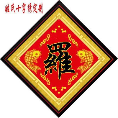 罗姓创意画图片