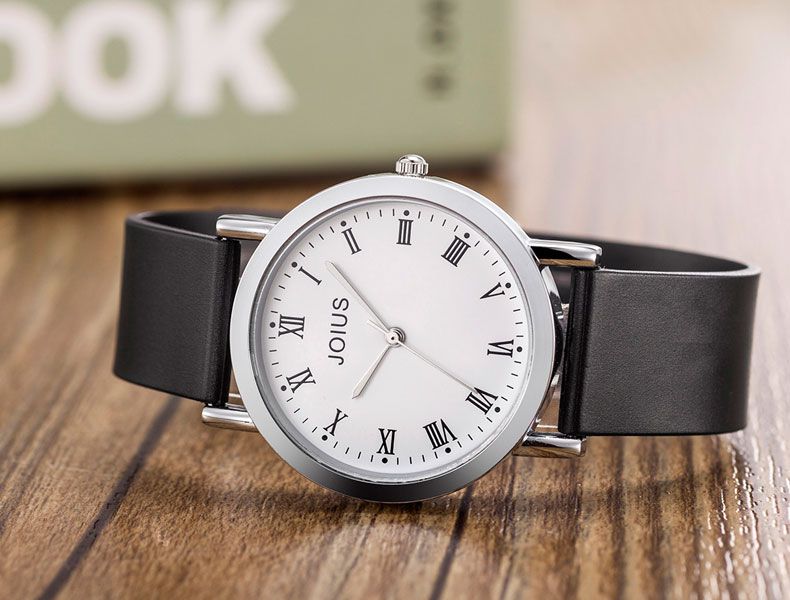 Montre Quartz Unisexe Style Coréen Avec Bracelet En Silicone_voghion.com