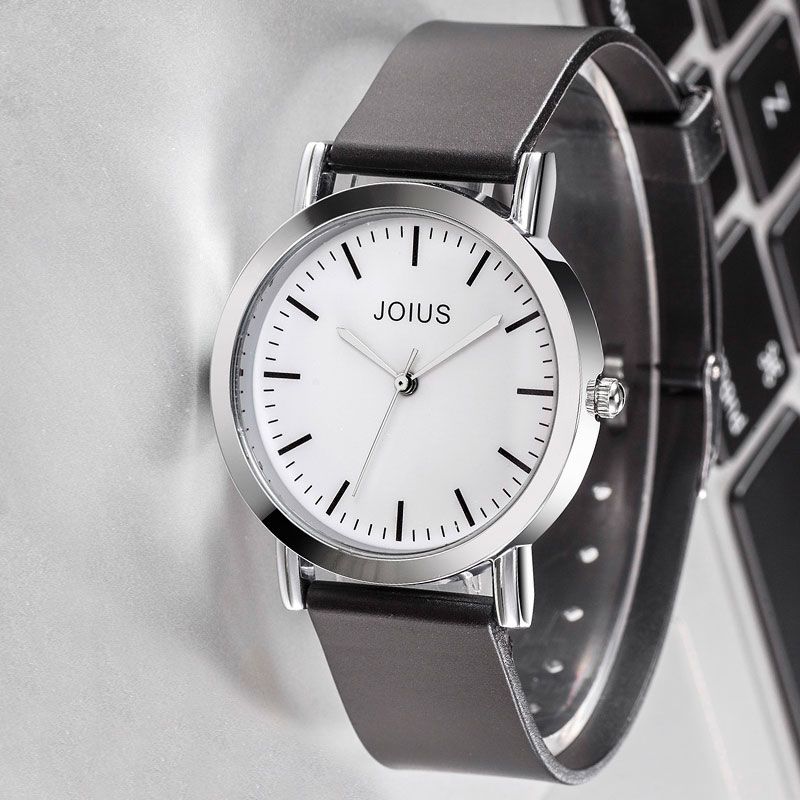 Montre Quartz Unisexe Style Coréen Avec Bracelet En Silicone_voghion.com