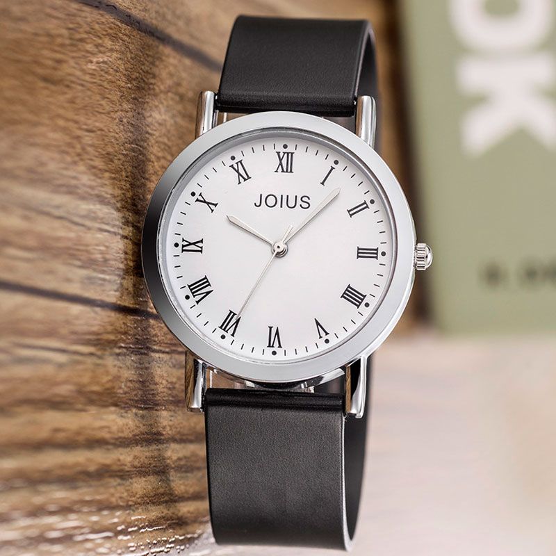 Men's Women's Student Simple And Stylish Silicone Strap Quartz Watches For Women, Korean-style Trendy Unisex Watches,_voghion.com