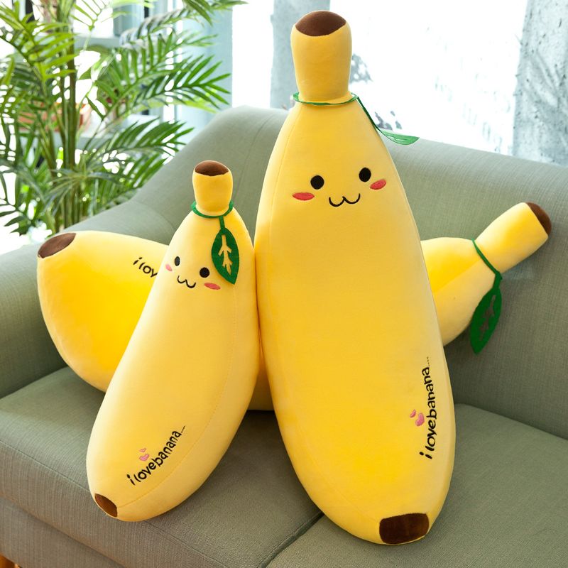 Soft banana plush toy doll doll sleeping pillow girl cute doll girl heart birthday present