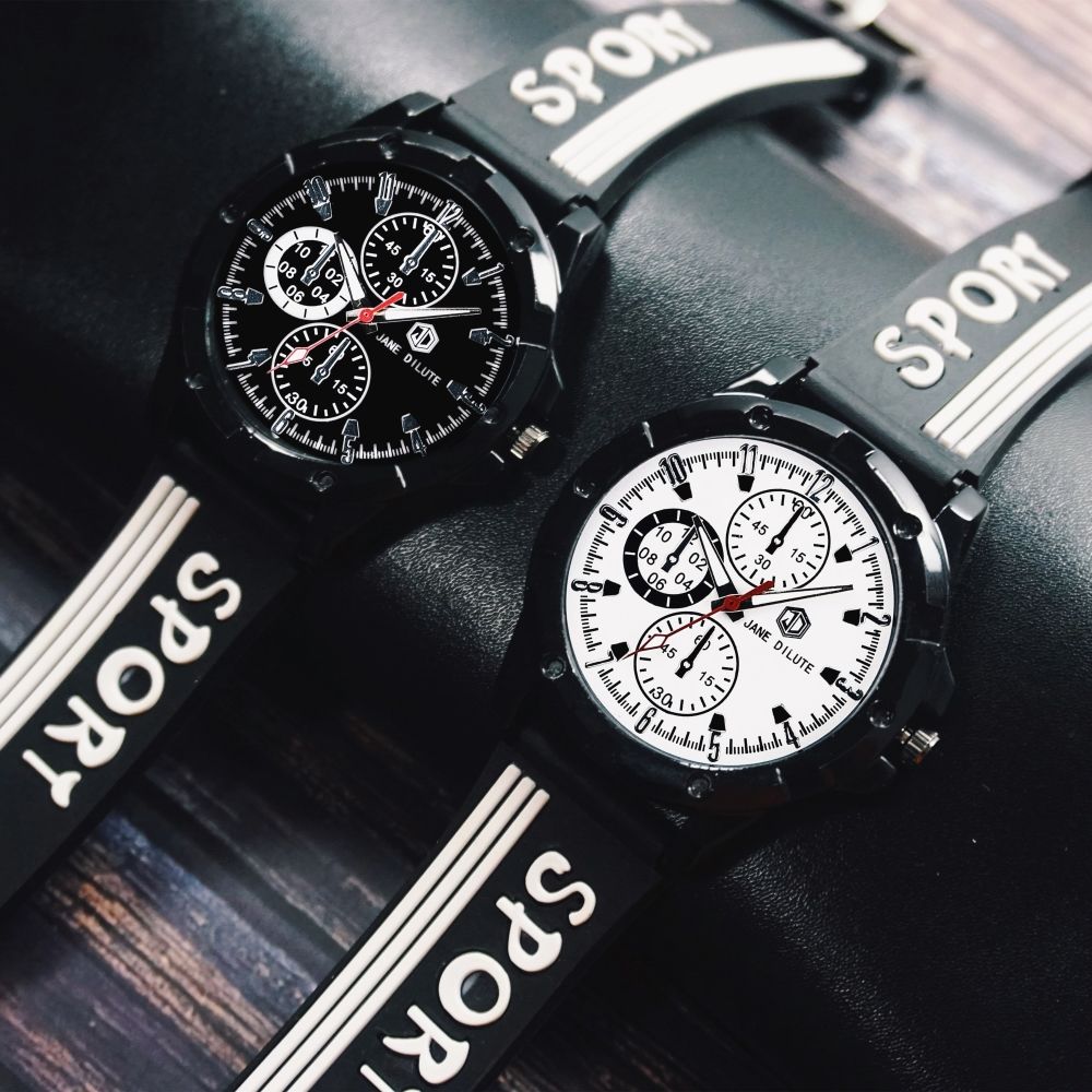 Simple and fashionable men's luminous wristwatch lovers watch birthday gift
