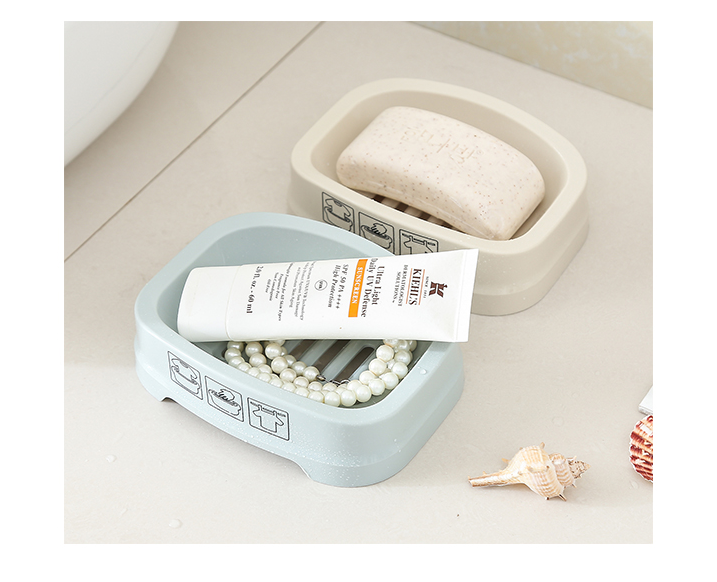 组合装欧式肥皂盒单层沥水卫生间创意香皂盒大号手工皂盒架