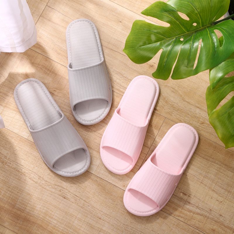 2020 new slippers women's summer fashion men and women couple cool slippers indoor home antiskid odor proof flip flop