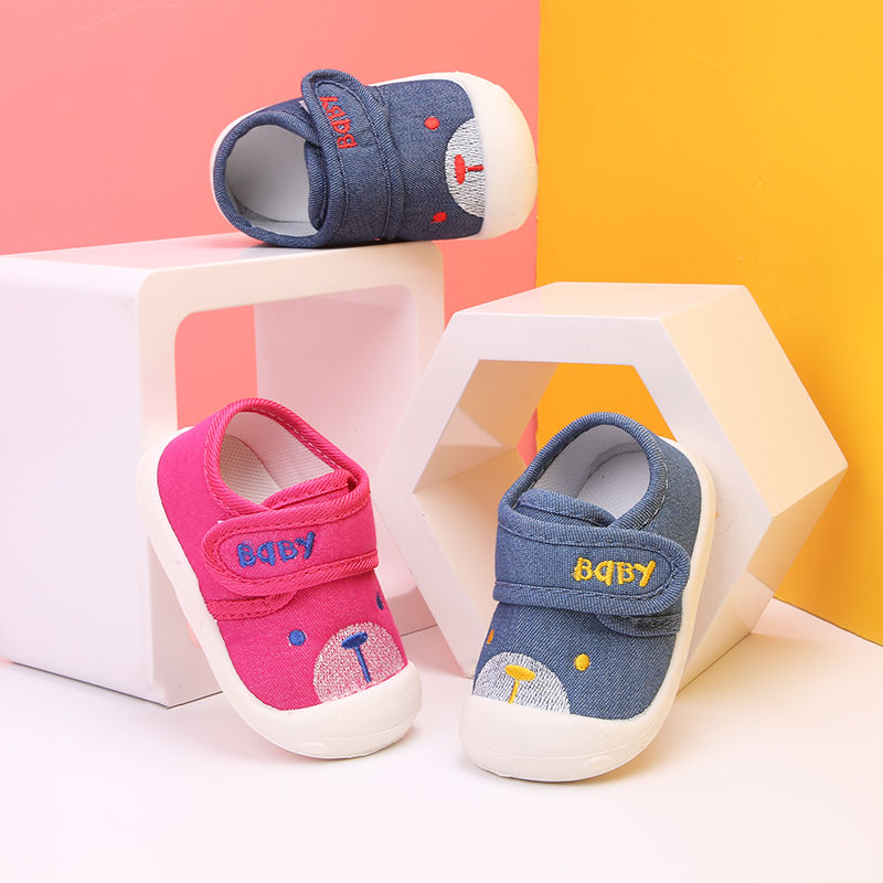 Super Soft Sole Baby walking shoes spring and autumn baby shoes soft sole antiskid cloth shoes boys and girls breathable single shoes 0-2